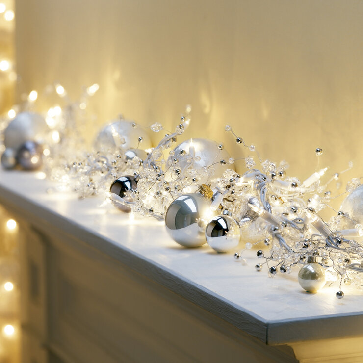 GE ConstantON Guirnalda Brillante con 100 luces Glitter Gem 2.74 m — Imagen 1 de 4