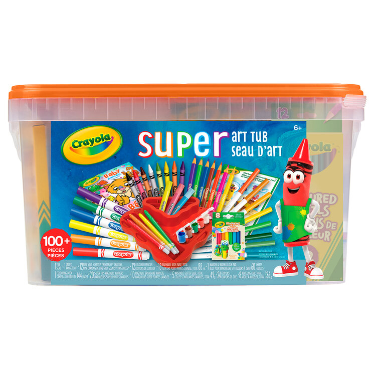 Crayola Super Art Tube Set de Arte 102 Piezas — Imagen 1 de 3