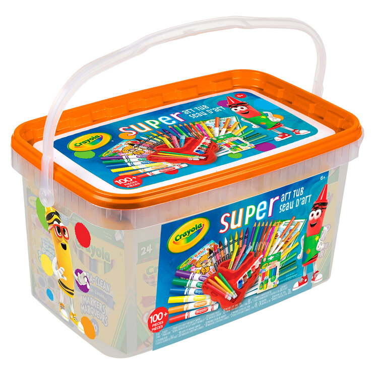 Crayola Super Art Tube Set de Arte 102 Piezas — Imagen 3 de 3