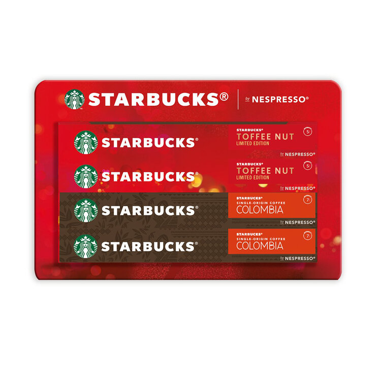 Starbucks Cápsulas Nespresso, Toffee Nut y Colombia — Imagen 1 de 4