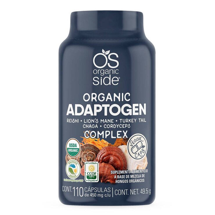 Organic Side  Adaptogen Complex 110 Cápsulas — Imagen 1 de 3