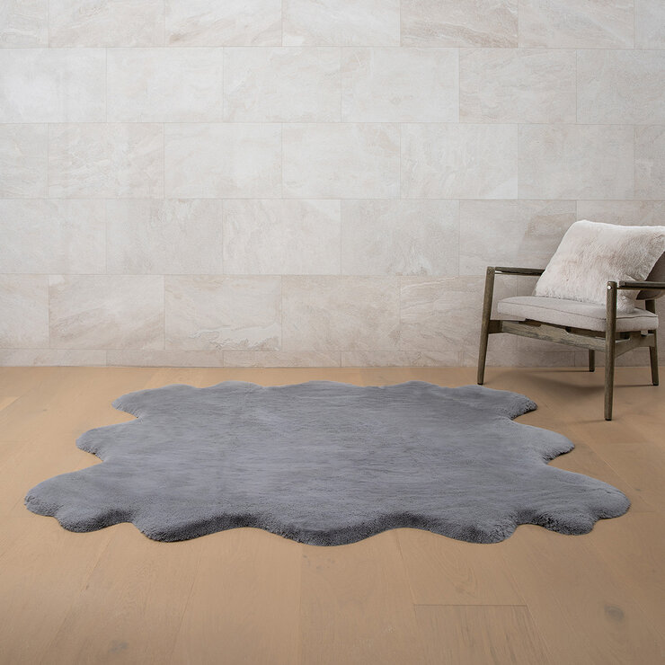 Mon Chateau Luxury Collection Tapete de Pelo Sintético 177cm x 160cm — Imagen 2 de 3