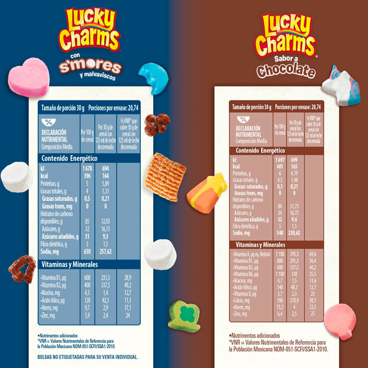 Lucky Charms Smores + Chocolate 4 Bolsas de 311 g — Imagen 2 de 4