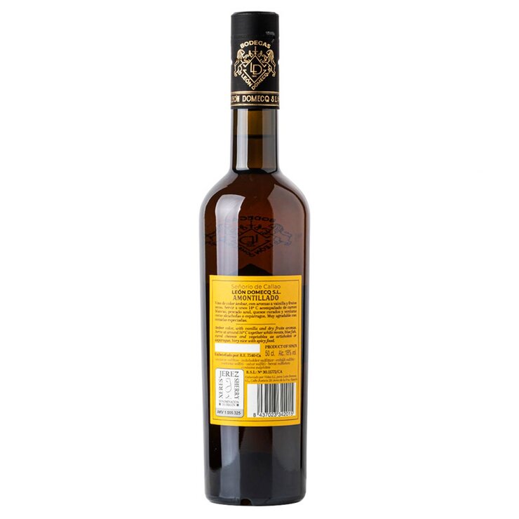 Vino Tinto Amontillado 500ml — Imagen 1 de 2