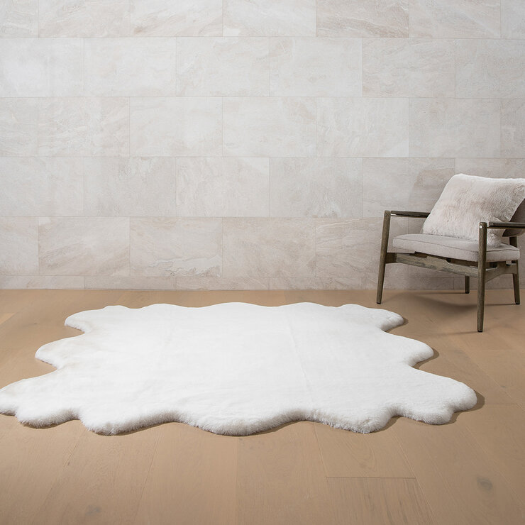 Mon Chateau Luxury Collection Tapete de Pelo Sintético 177cm x 160cm — Imagen 3 de 3