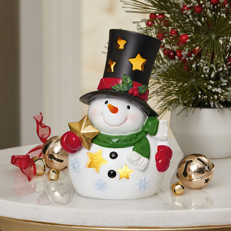 Set de 4 Figuras Festivas con Luz LED — Imagen 2 de 4