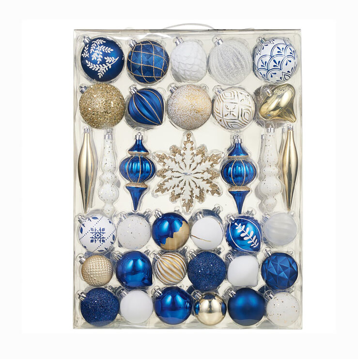 Set de Esferas Decorativas con 78 Piezas Varios Estilos — Imagen 3 de 3
