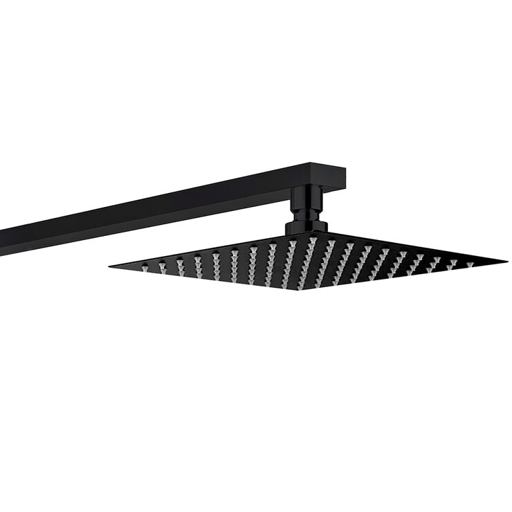 Rubinett, Set de Baño con Regadera Cuadrada-Negro — Imagen 4 de 4