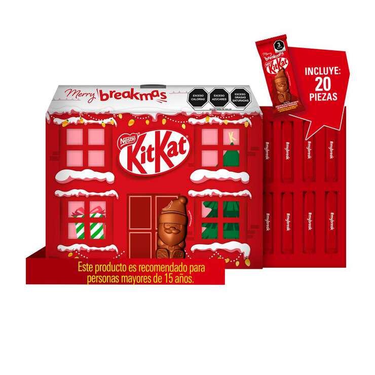 Chocolate KitKat 20 pzas de 29 g — Imagen 1 de 4