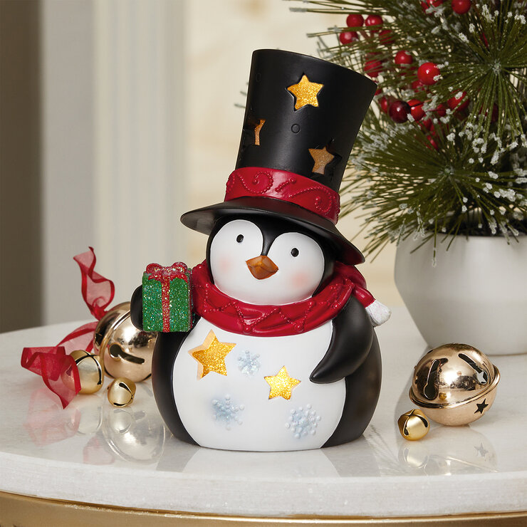 Set de 4 Figuras Festivas con Luz LED — Imagen 4 de 4