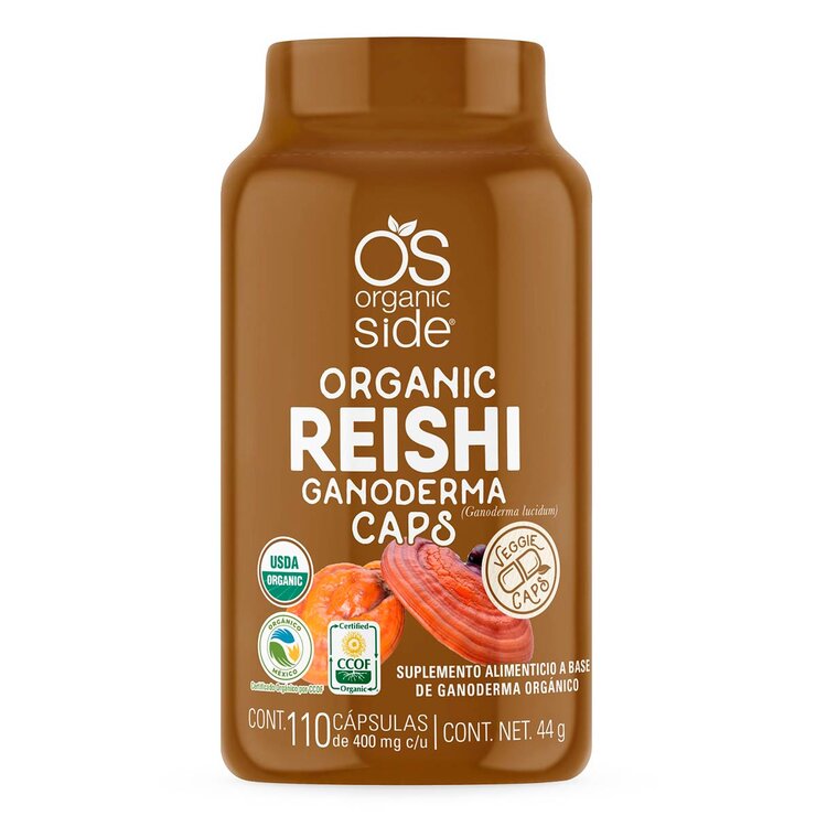 Organic Side Reishi 110 Cápsulas