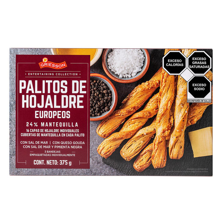 Griesson Palitos de Hojaldre Europeos 375 g — Imagen 3 de 4