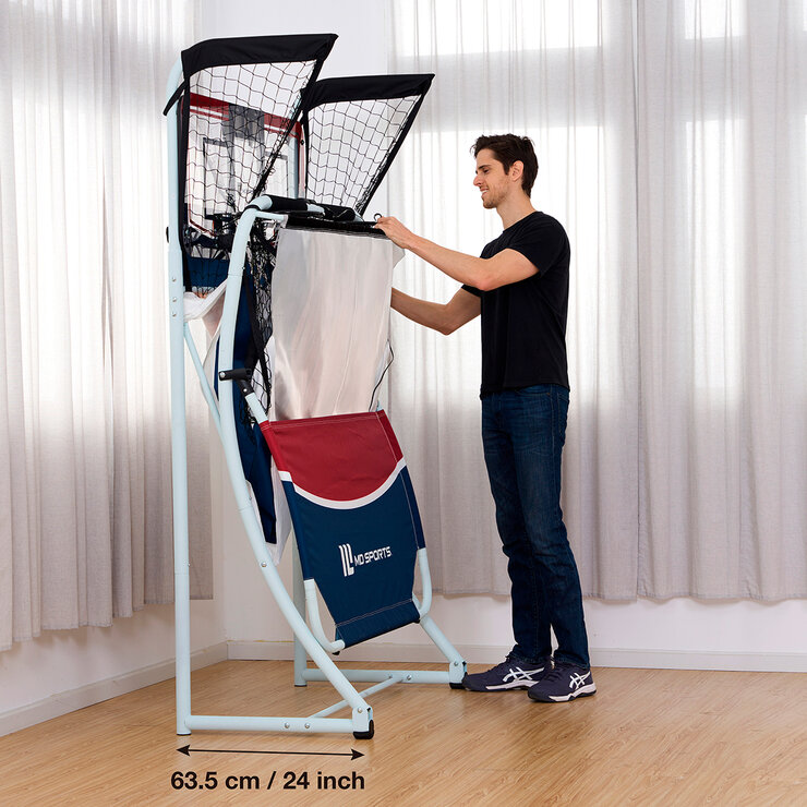 Medal Sports Juego de Doble Canasta de Basketball  — Imagen 3 de 4