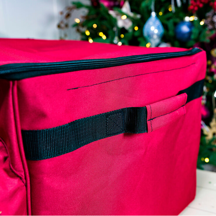 Bolsa para Guardar Decoraciones Navideñas con 4 Bases — Imagen 2 de 3