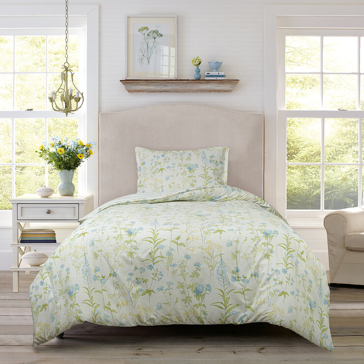 Laura Ashley Juego de Cama Tamaño Individual 2 Piezas — Imagen 1 de 4