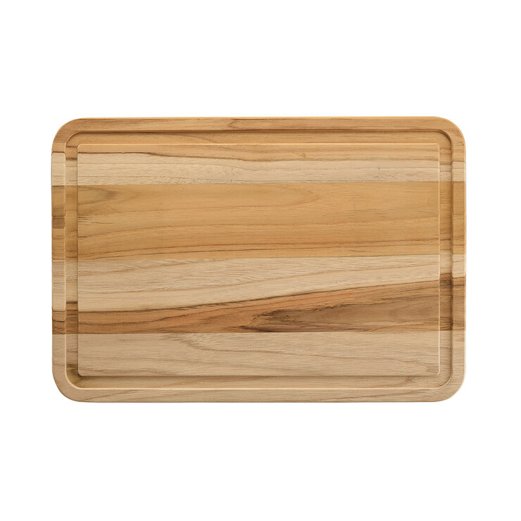 Tramontina Juego de Tablas de Madera de Teca para Cortar 2 Piezas — Imagen 3 de 4