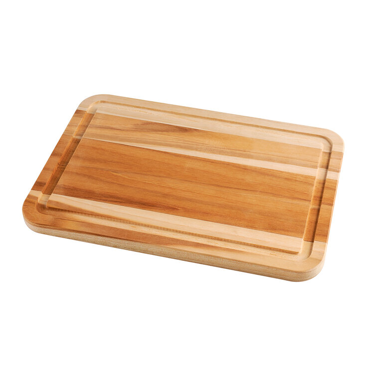 Tramontina Juego de Tablas de Madera de Teca para Cortar 2 Piezas — Imagen 4 de 4