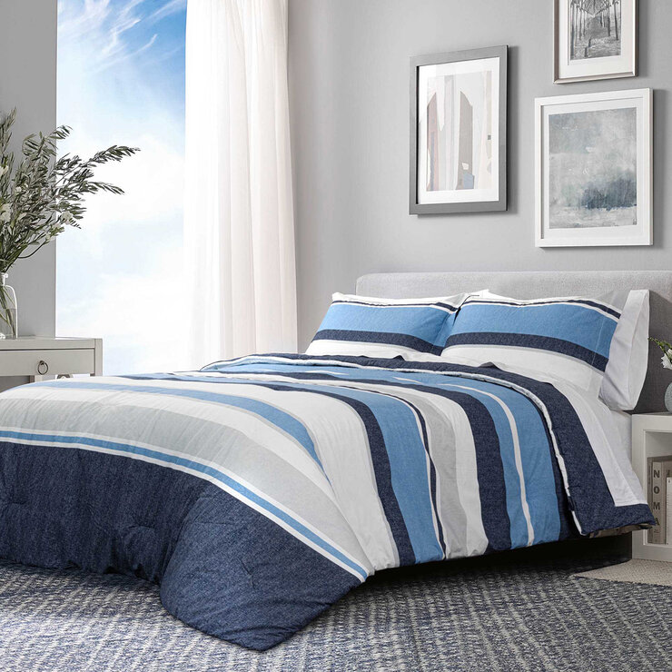 Nautica Juego de Cama Tamaño Queen/ Matrominial 3 piezas — Imagen 1 de 2