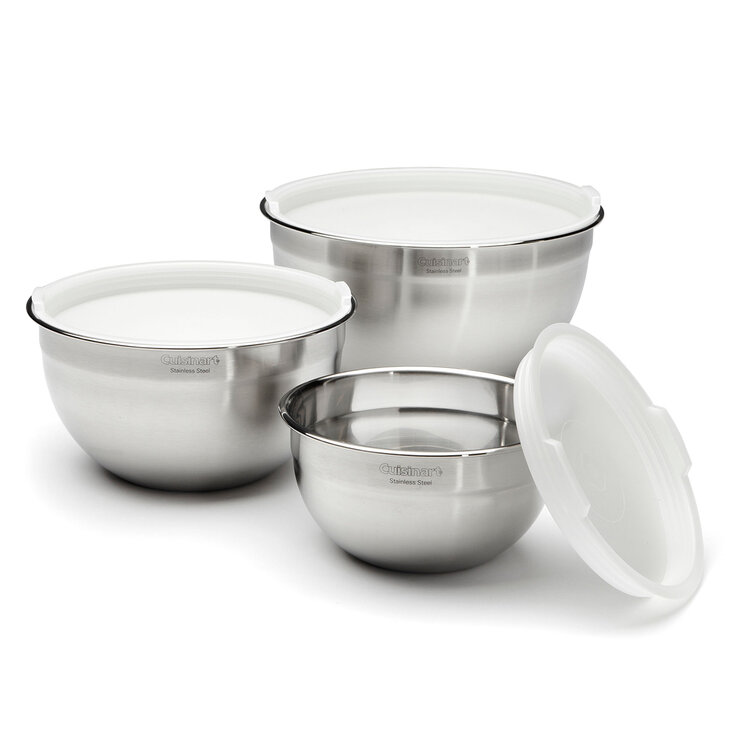 Cuisinart Juego de 3 Tazones de Acero Inoxidable — Imagen 4 de 4