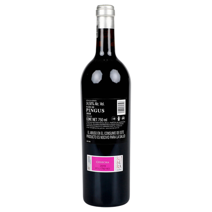 Vino Tinto Flor de Pingus 19 750ml — Imagen 3 de 3