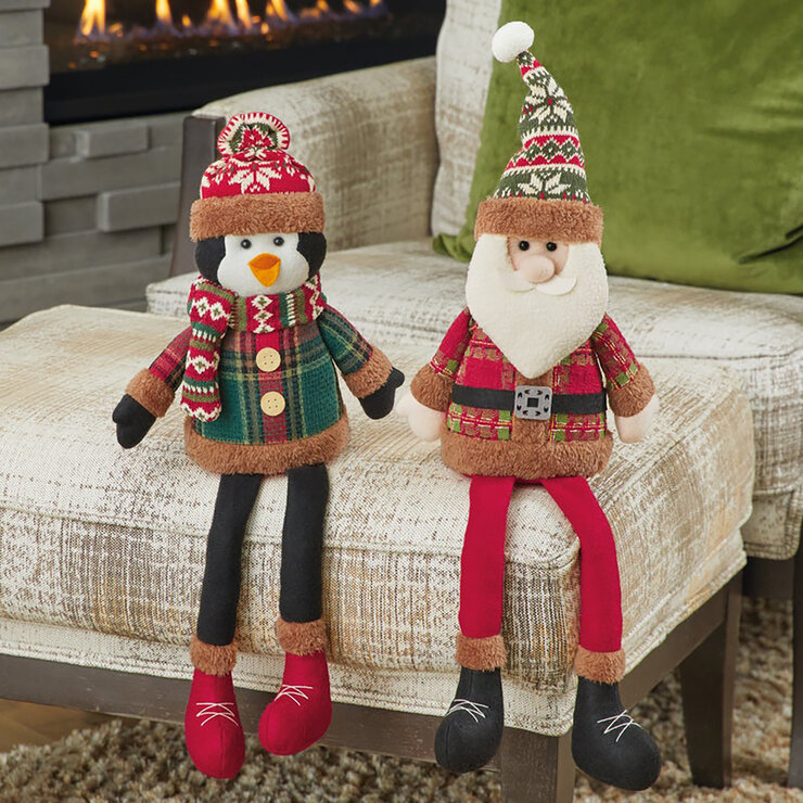 Set de Muñecos Navideños para Repisa Varios Modelos — Imagen 1 de 2