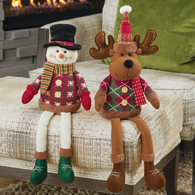 Set de Muñecos Navideños para Repisa Varios Modelos — Imagen 2 de 2