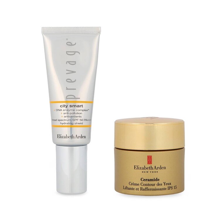 Elizabeth Arden Prevage Protector Solar SPF 50 + Crema Reafirmantede Ceramida  — Imagen 1 de 3