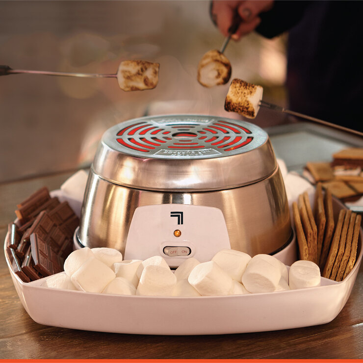 Sharper Image, Asador para S'mores con Charola y Tenedores — Imagen 3 de 4
