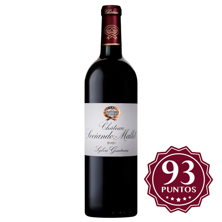 Vino Tinto Chateau Sociando Mallet 750ml