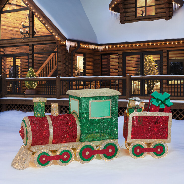 Tren Iluminado con Luces LED de 1.73m — Imagen 1 de 3