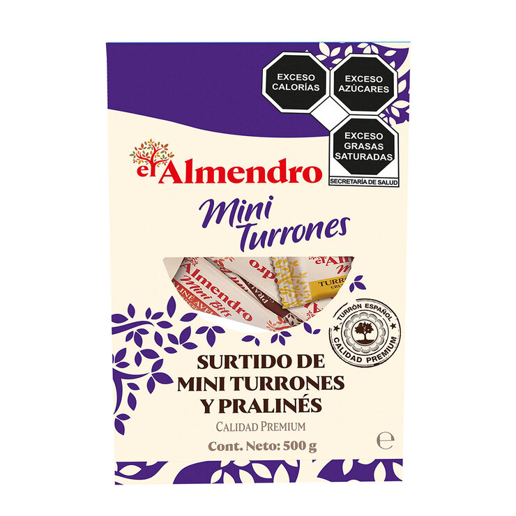 El Almendro Surtido de Mini Turrones y Pralinés 500g — Imagen 1 de 3