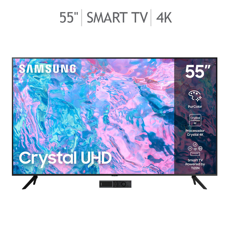 Samsung Pantalla 55" 4K UHD Smart TV — Imagen 1 de 4