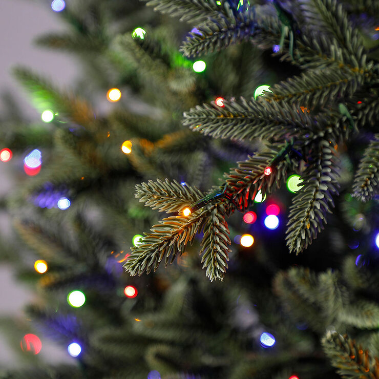 Árbol de Navidad Artificial Pre iluminado con luces Radiant Micro LED 3.6 m Estilo Aspen  — Imagen 3 de 4