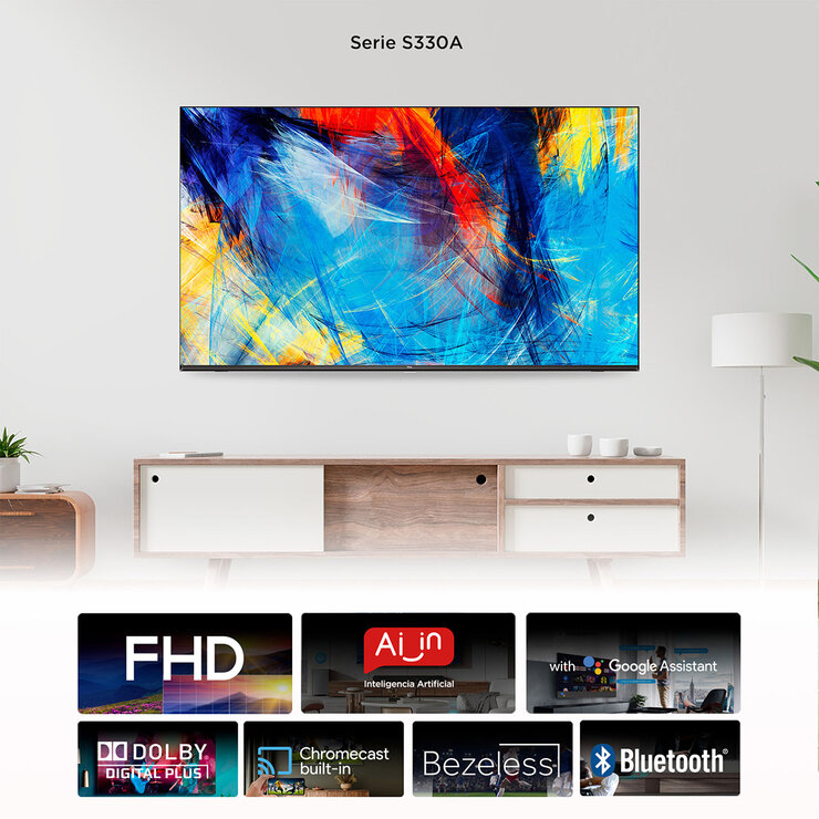 TCL Pantalla 40" FHD Android TV — Imagen 3 de 4