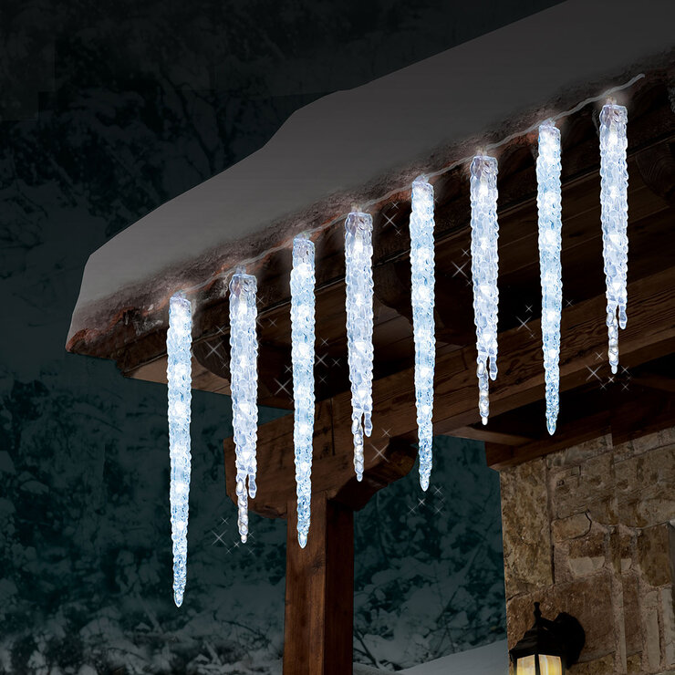 GE Energy Smart Serie de 20 Cristales de Hielo de 100 Luces LED  — Imagen 4 de 4