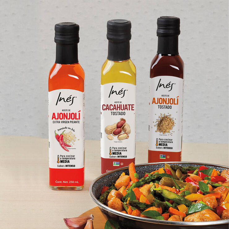 Inés Aceites Surtidos 3 pzas de 250 ml — Imagen 3 de 3