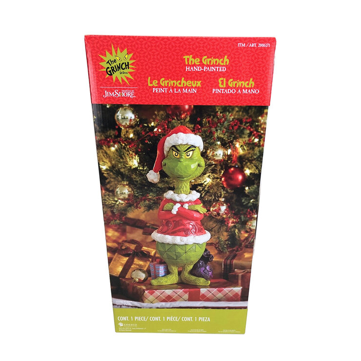 Estatua de Grinch diseñada por Jim Shore  — Imagen 2 de 4