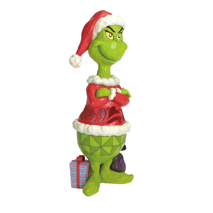 Estatua de Grinch diseñada por Jim Shore  — Imagen 4 de 4