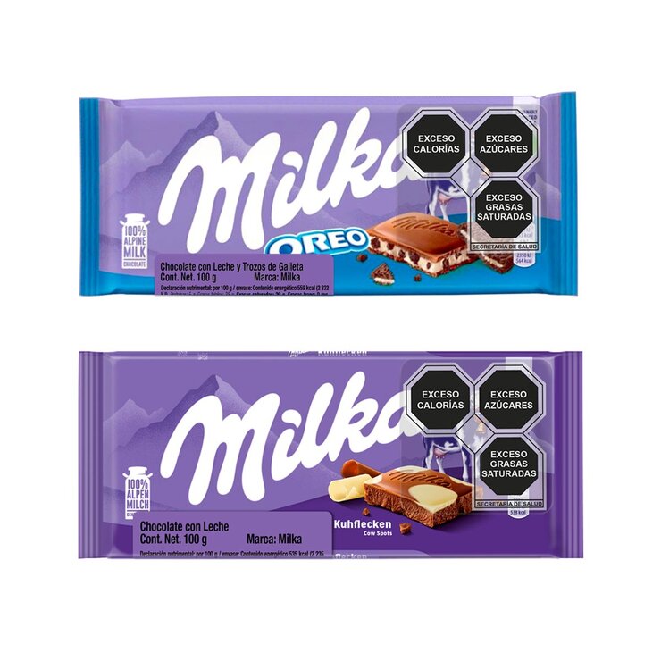 Milka Chocolate Surtido 4 pzas de 100 g — Imagen 2 de 4