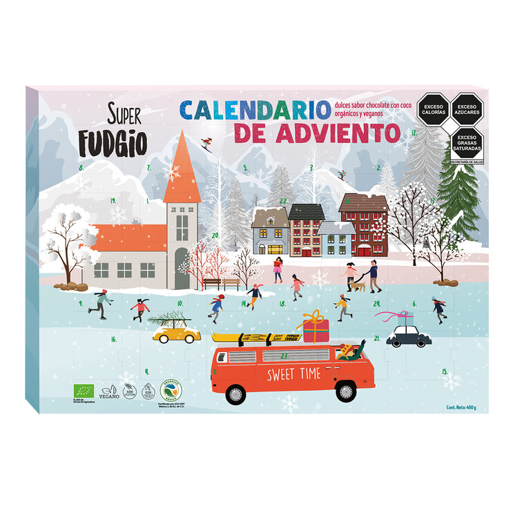 Super Fudgio Dulces Sabor Chocolate con Coco 400 g — Imagen 1 de 2