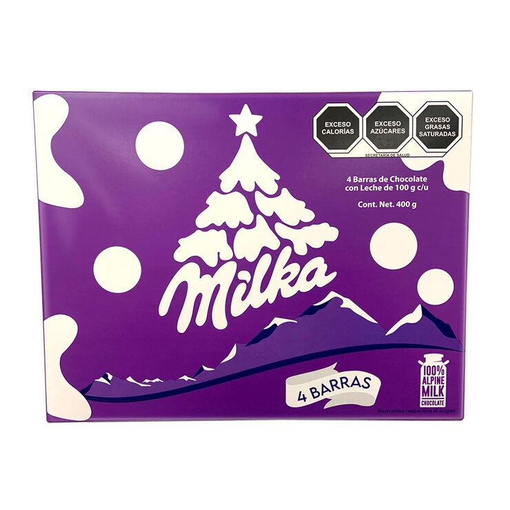 Milka Chocolate Surtido 4 pzas de 100 g — Imagen 1 de 4