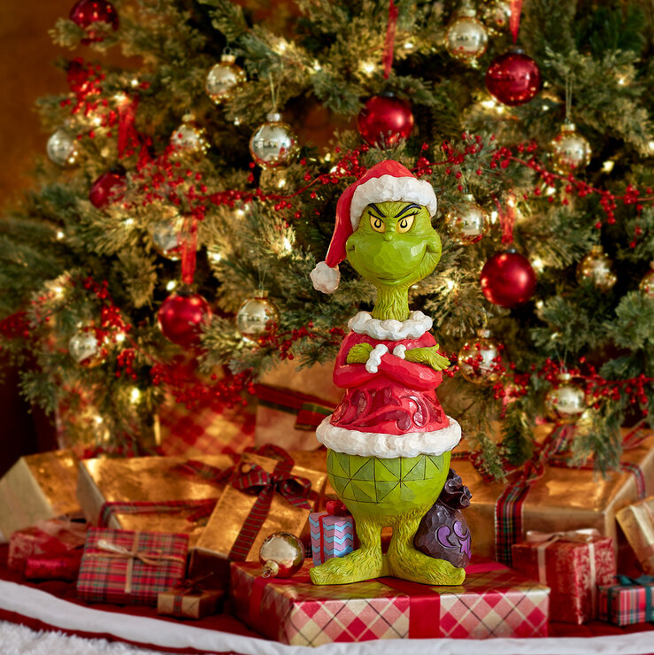 Estatua de Grinch diseñada por Jim Shore  — Imagen 1 de 4