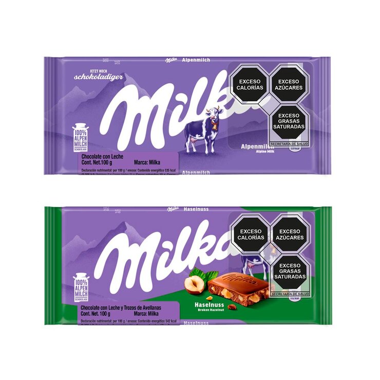 Milka Chocolate Surtido 4 pzas de 100 g — Imagen 4 de 4