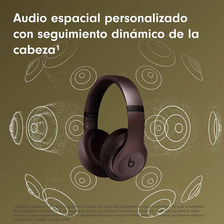 Beats Studio Pro Audífonos Inalámbricos Café Oscuro  — Imagen 3 de 4