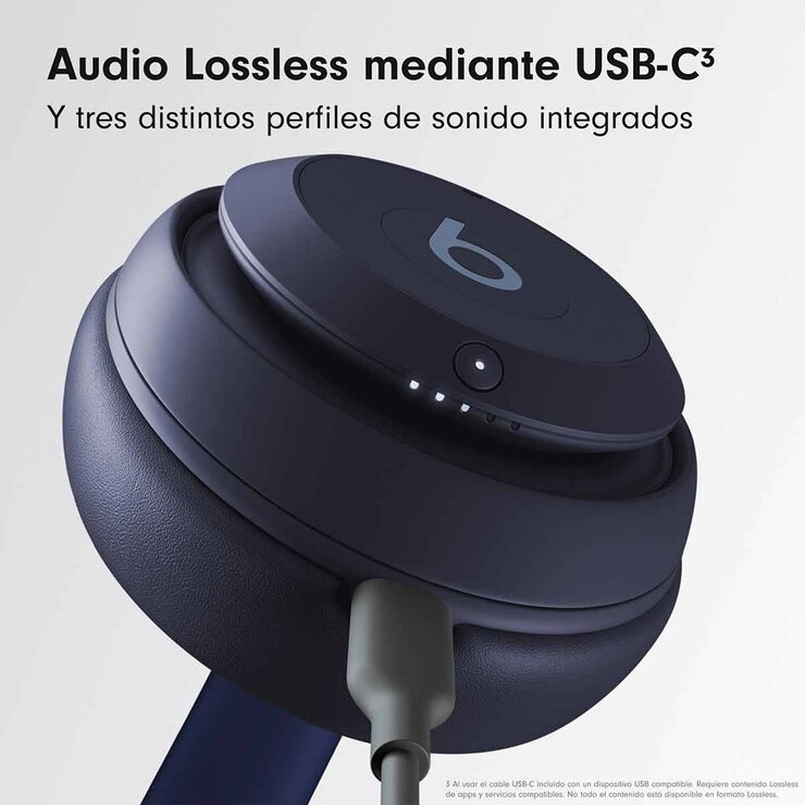 Beats Studio Pro Audífonos Inalámbricos Azul Marino  — Imagen 3 de 4