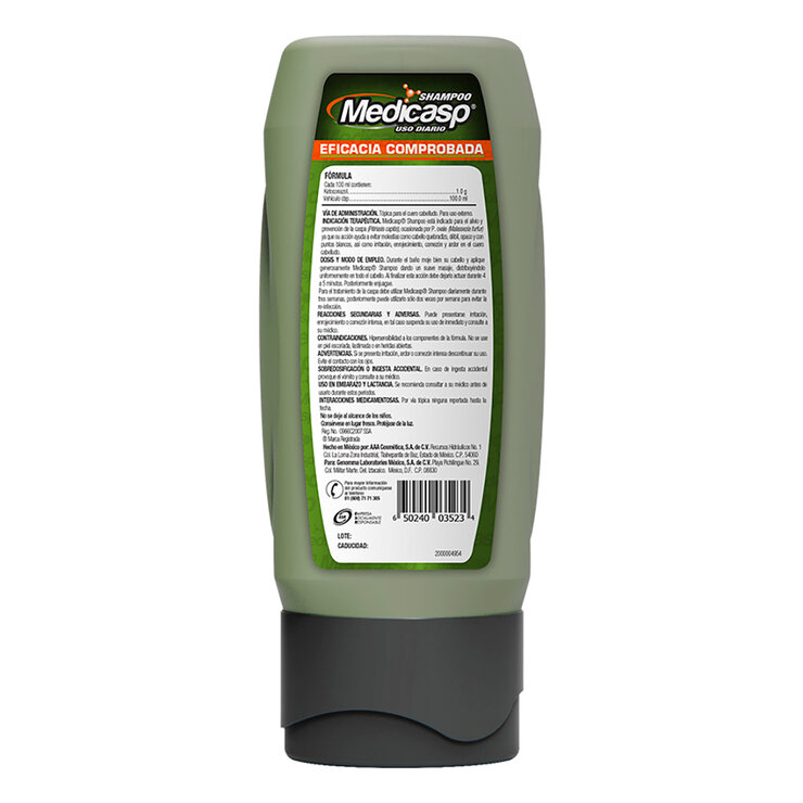 Medicasp Shampoo 400 ml  — Imagen 3 de 3