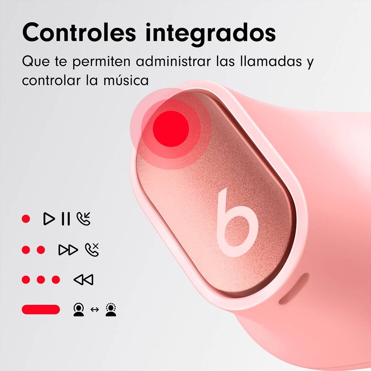 Beats Studio Buds+ Audífonos Inalámbricos Rosa Cósmico — Imagen 3 de 4