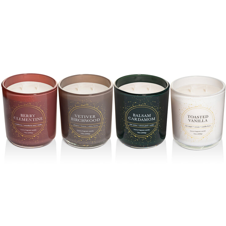 Bellevue Luxury Candles Juego de 4 Velas de Lujo — Imagen 2 de 2