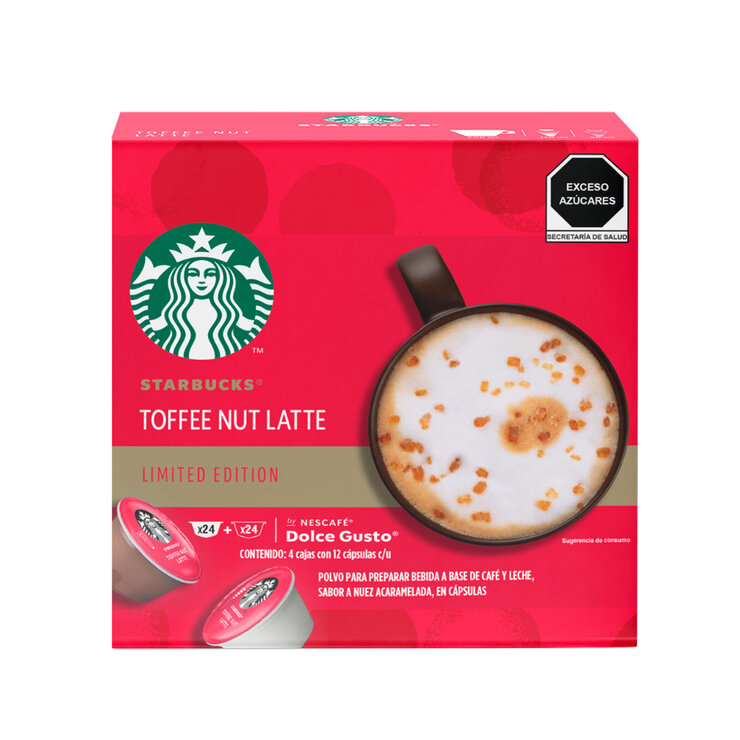 Nescafé Dolce Gusto Starbucks Toffee Nut Latte, 48 cápsulas  — Imagen 1 de 4