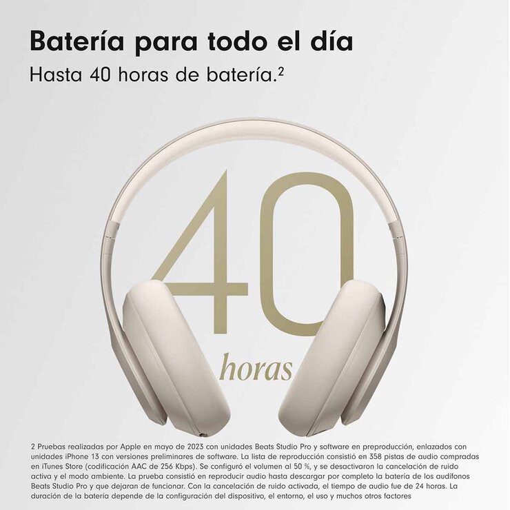 Beats Studio Pro Audífonos Inalámbricos Arena  — Imagen 4 de 4